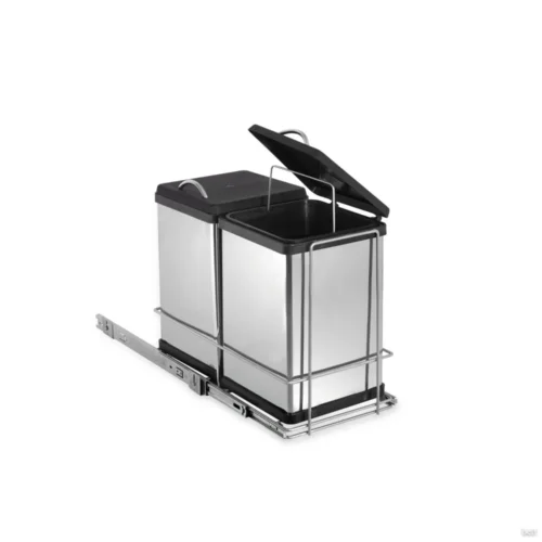 sku097.074 Porta Residuos Doble Extraible 2 x 12lts