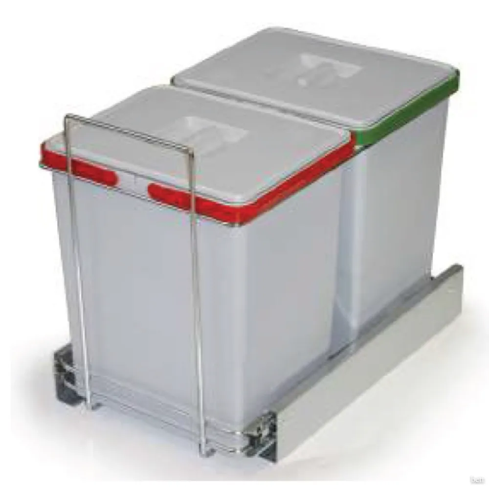 Porta Residuos Doble Exterior 2 x 18lts