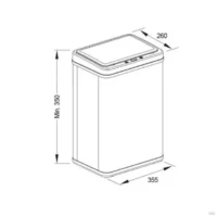 Porta Residus Exterior Automatico 50lts
