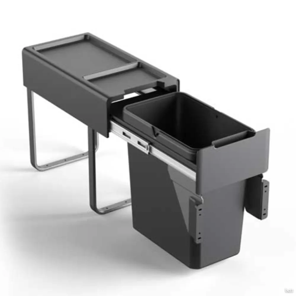 Porta Residuos Extraible 25lts. Modulo 300