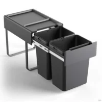 Porta Residuos Doble Extraible 2 x 20lts. Modulo 400