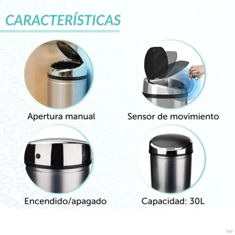 Porta Residuos Exterior Automatico 30lts