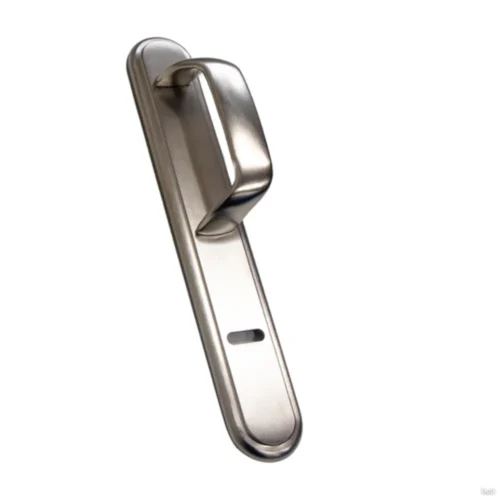 sku702.255 Manijon con Plaqueta Latina II Aluminio. Ajuste universal