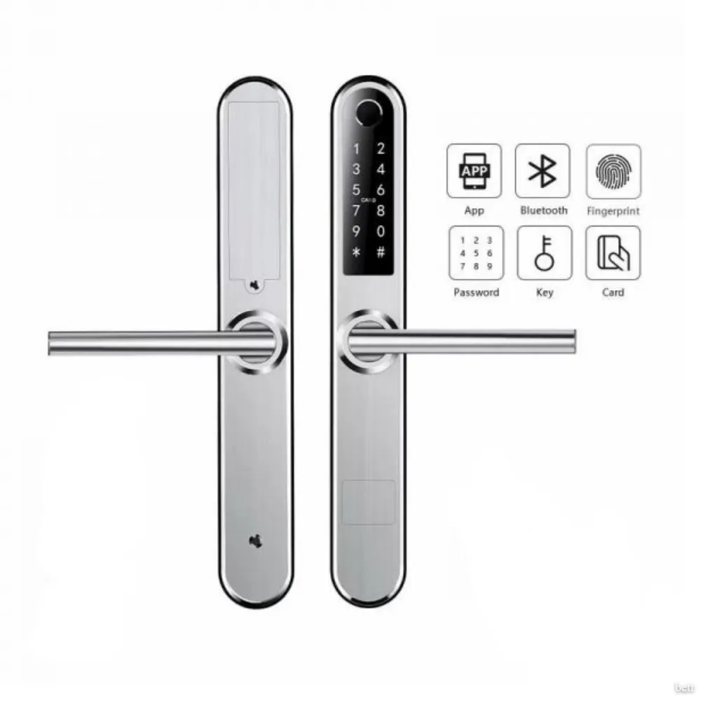 Cerradura Digital QBO S31 Angosta. Inox