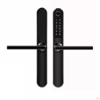 Cerradura Digital QBO S31 Angosta. Negro