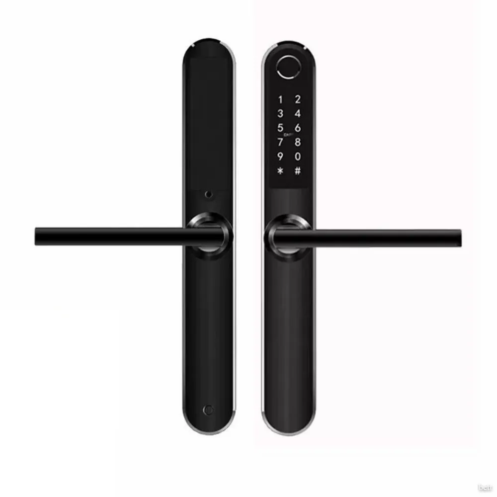 Cerradura Digital QBO S31 Angosta. Negro