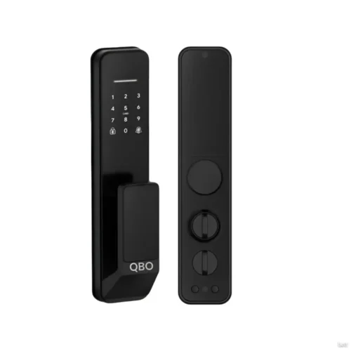 sku044.025 Cerradura Digital QBO T7B Manijon. Negro