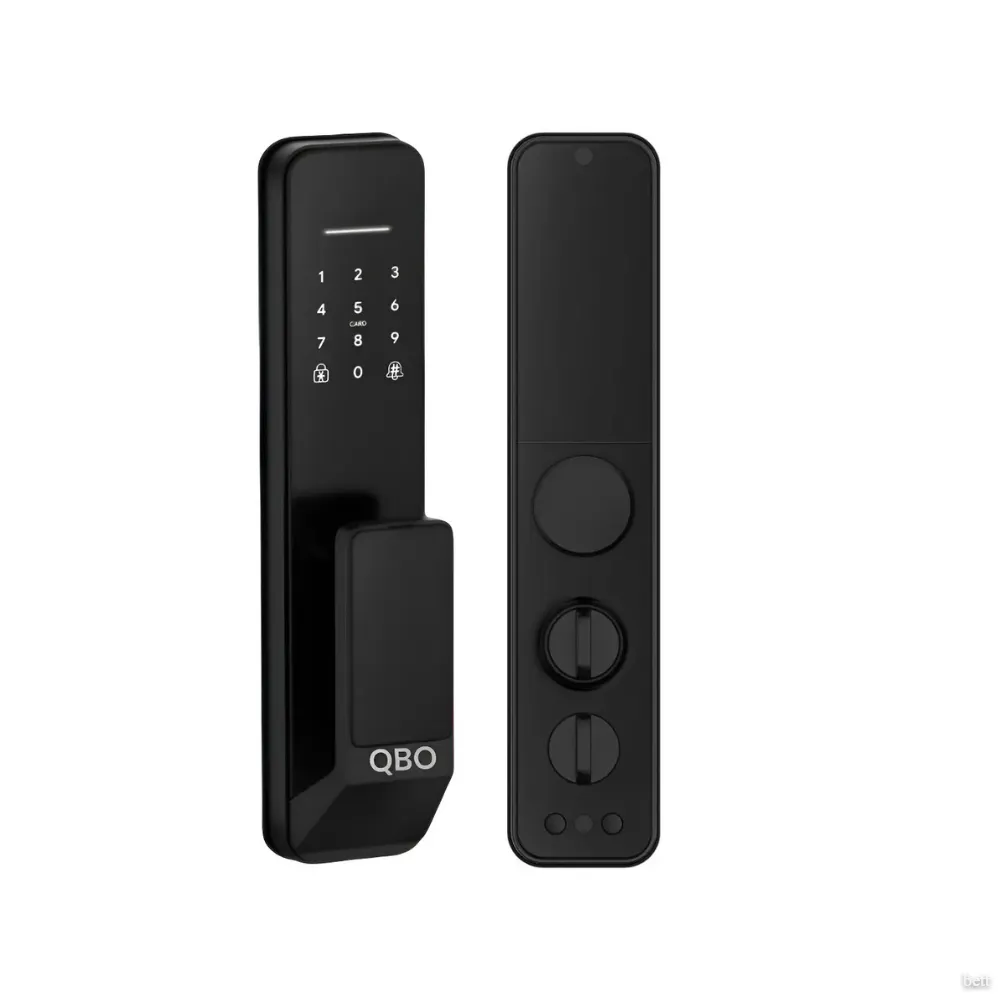 Cerradura Digital QBO T7B Manijon. Negro
