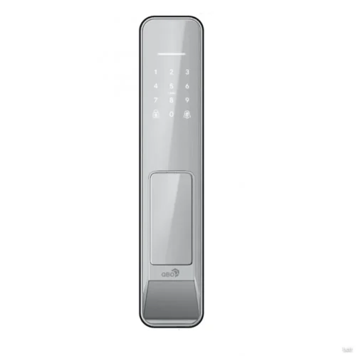 sku044.026 Cerradura Digital QBO T7B Manijon. Inox