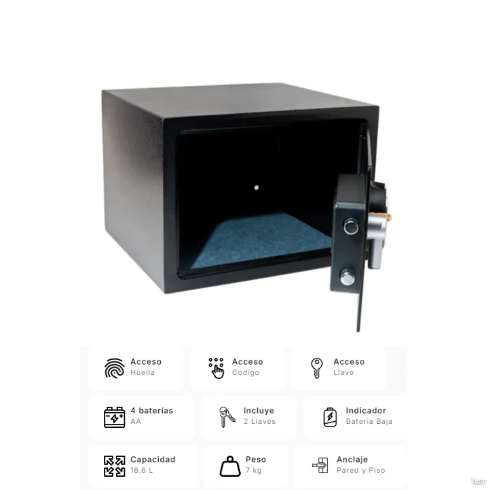Caja Fuerte Biometrica Yale