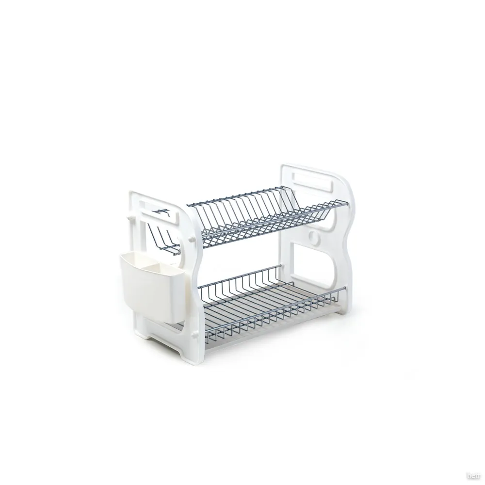 Escurreplatos para Mesada Acero Inoxidable con Cubiertero
