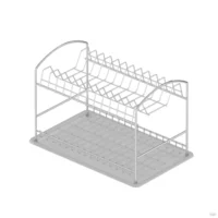Escurreplatos Doble para Mesada