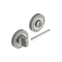 Llavin para Baño Premium Redondo Cromo Mate