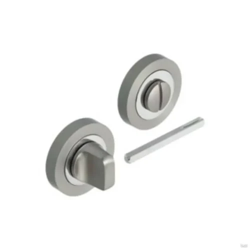 Llavin para Baño Premium Redondo Cromo Mate