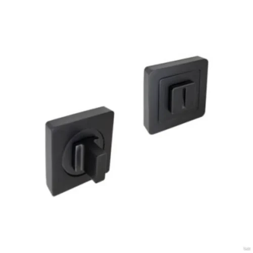 Llavin para Baño Premium Cuadrado Negro