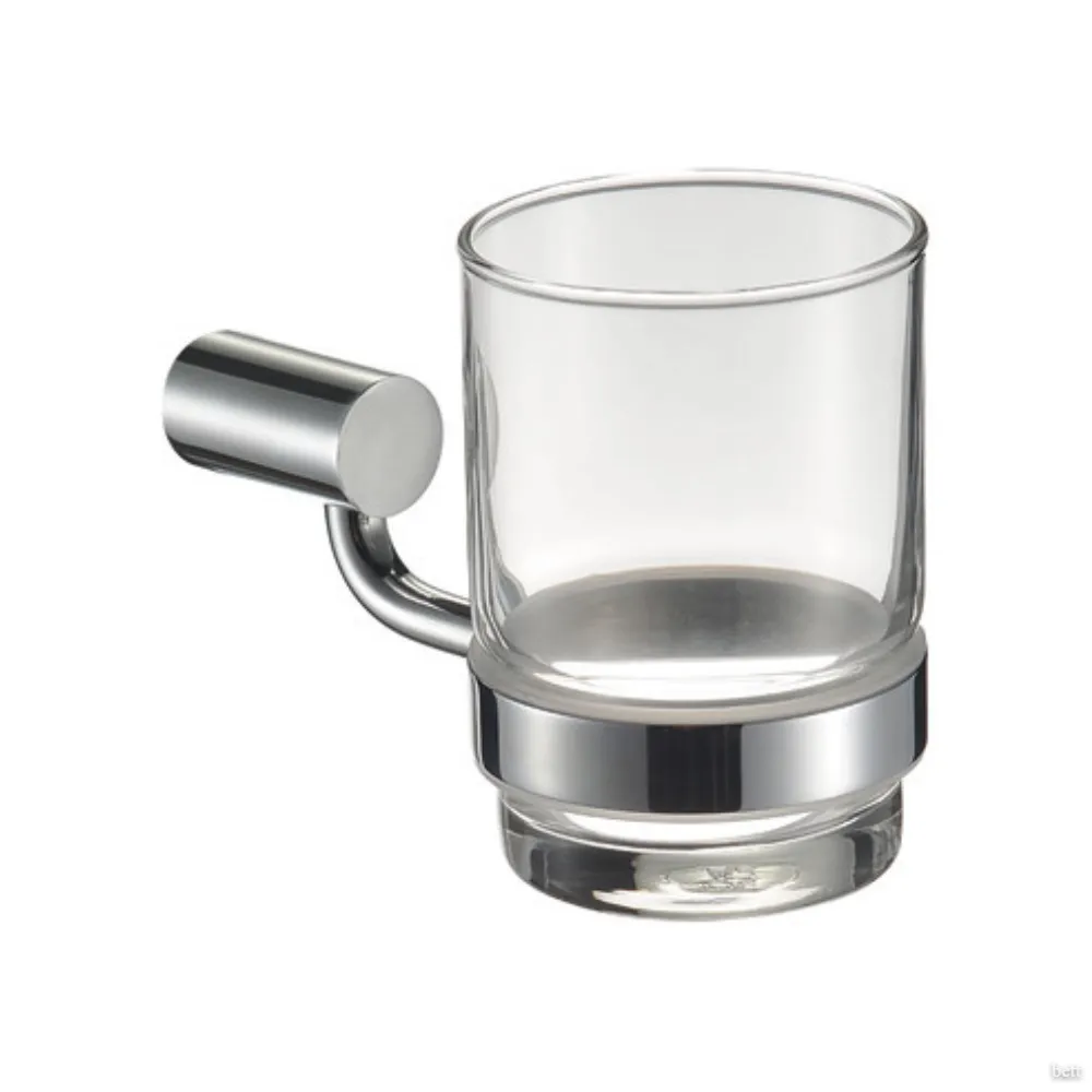 Vaso de Cristal con Soporte Hafele Redondo