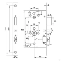 Cerradura Digital HAFELE PP8100