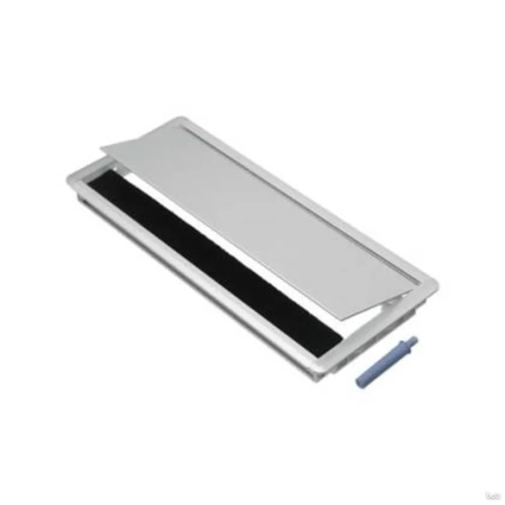 Pasacables Recto Aluminio Cierre Suave