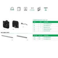 Kit MR 1535 Madera Completo