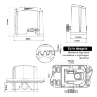 Kit Motor Corredizo DZ Rio 600 PPA