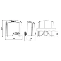 Kit Motor Corredizo DZ Rio 400 PPA